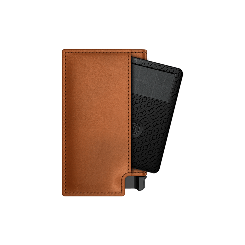 Men's Wallet - Smiley x Ekster Premium Slim Men's Wallet Trackable Wallet Leather Smart Wallet RFID Blocking