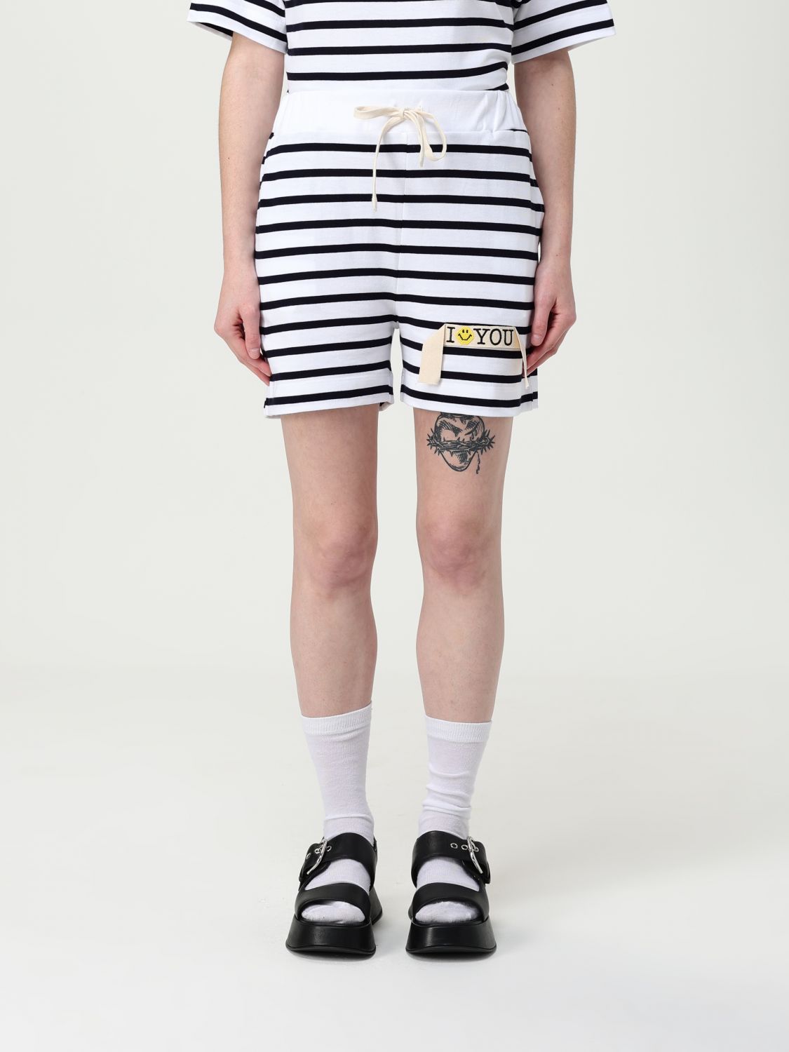 Cotton shorts - White