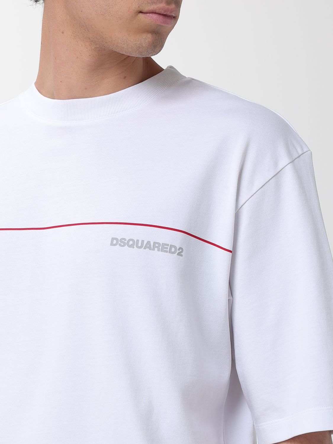 T-Shirt Men color White