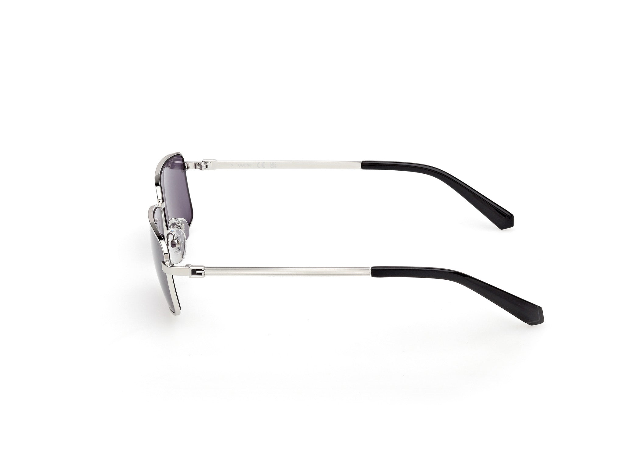 Guess Man Guess GU00273 10Y Sunglasses Metal Grey Violet Squared Norma