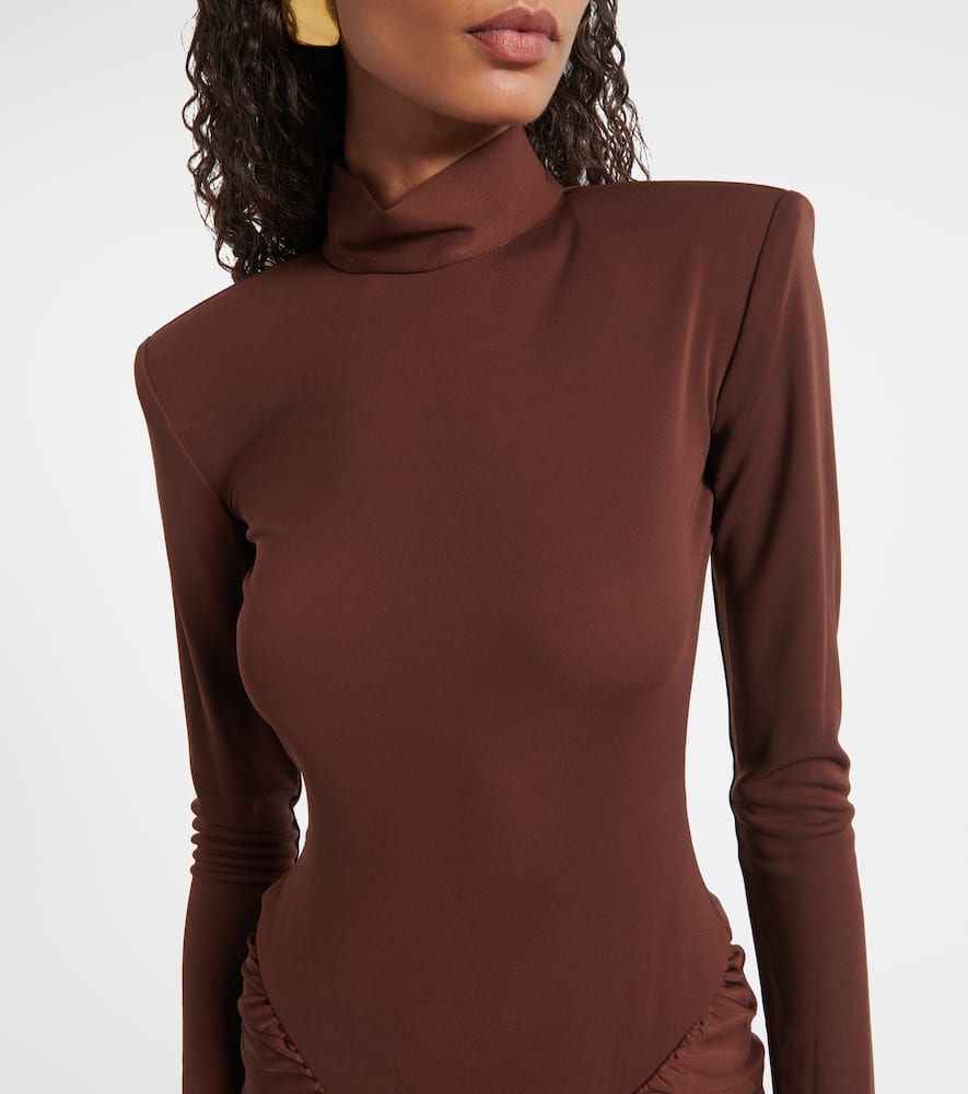 Darja ruched gown