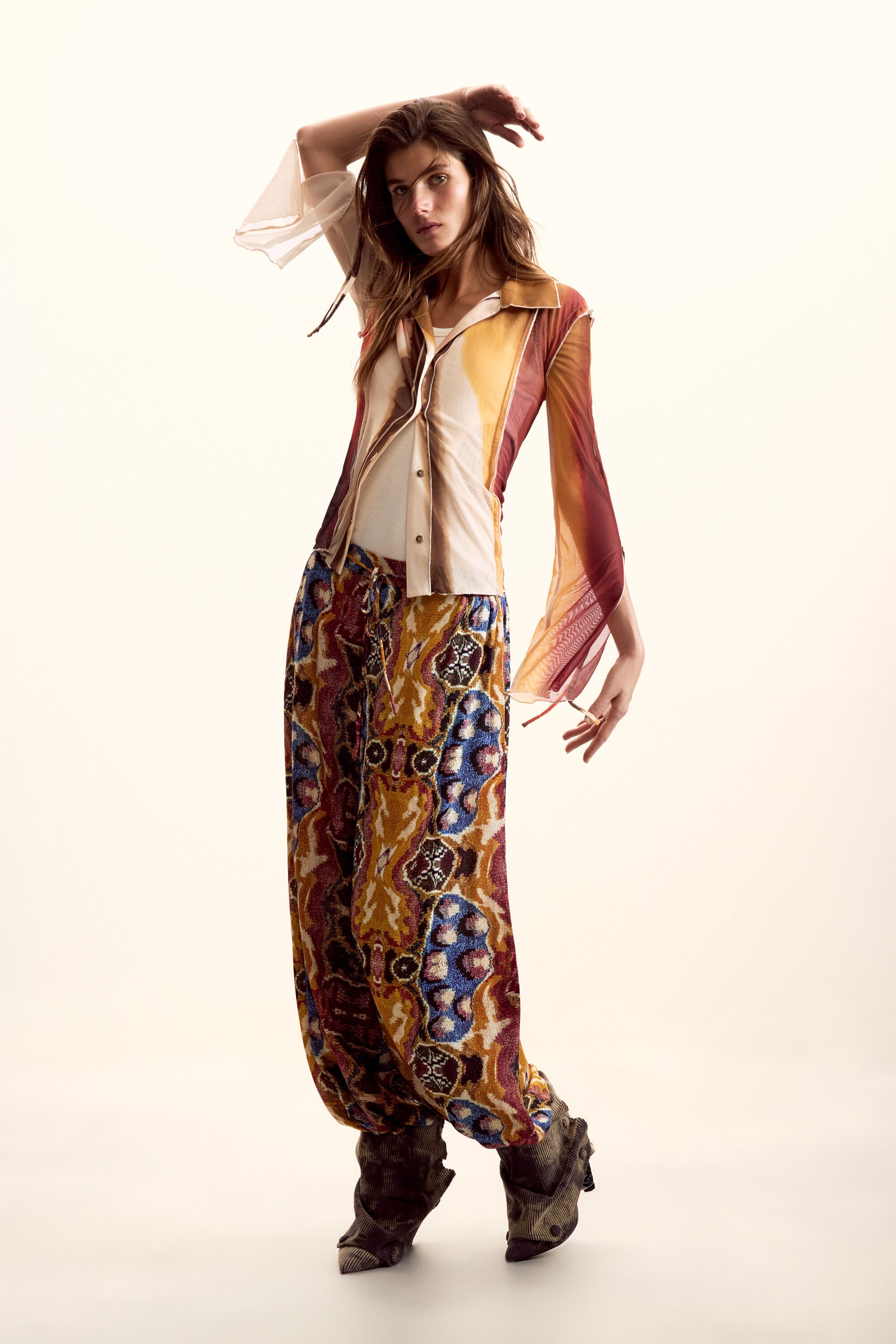 Buttoned T-shirt M. Christian Lacroix