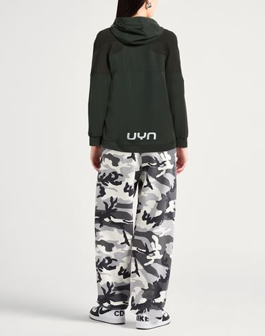 Jump Woman Sweatshirt Dark green Size XL Polyester, Elastane