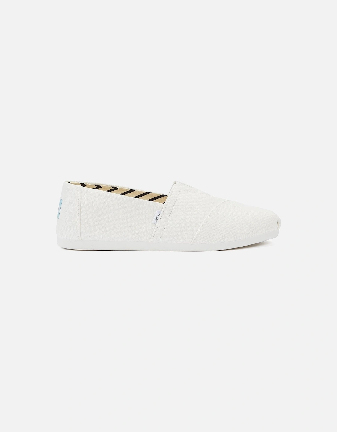 Men's TOMS Alpargata Men's White Espadrilles - Size: 10
