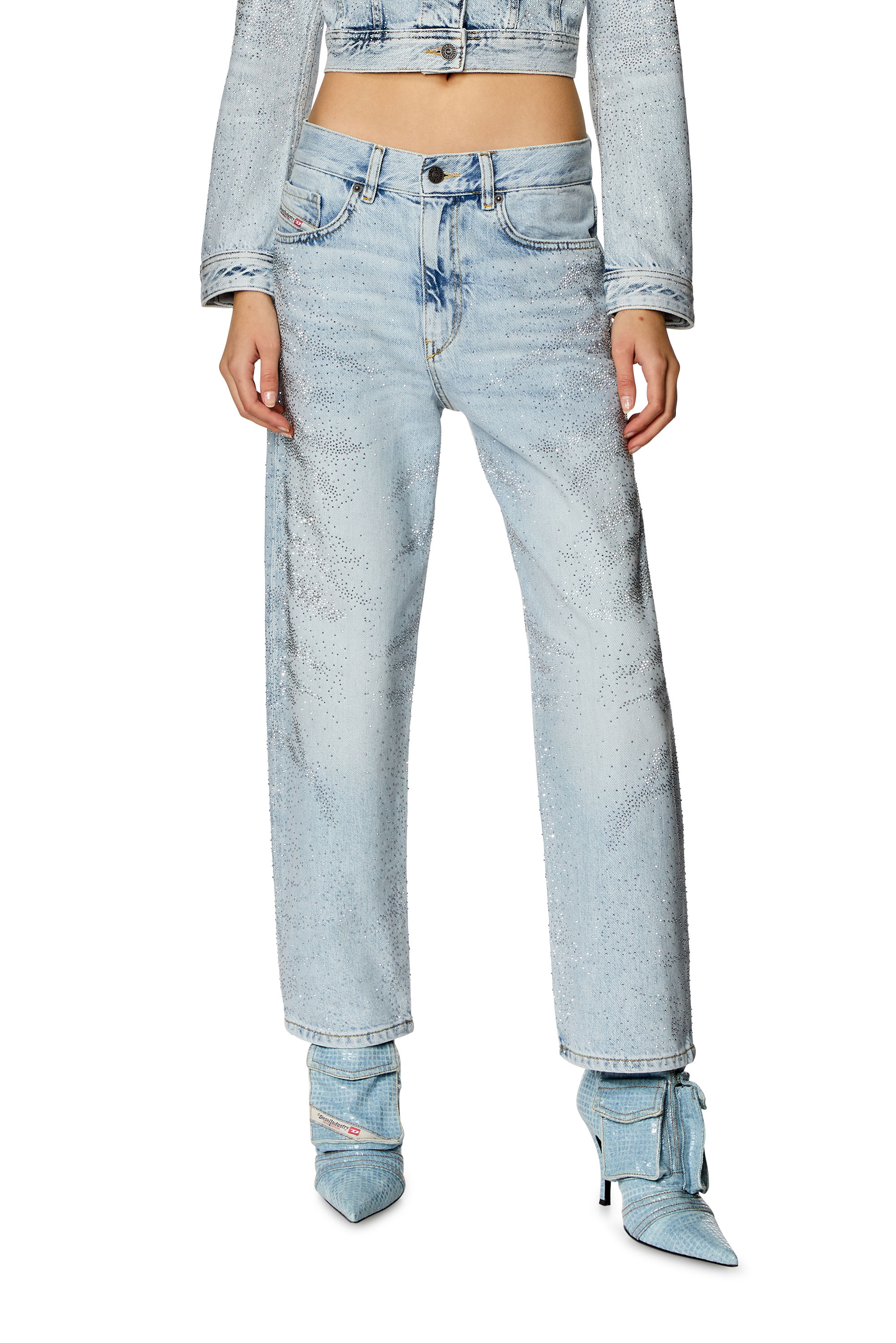 D-Air cotton boyfriend jeans - Blue