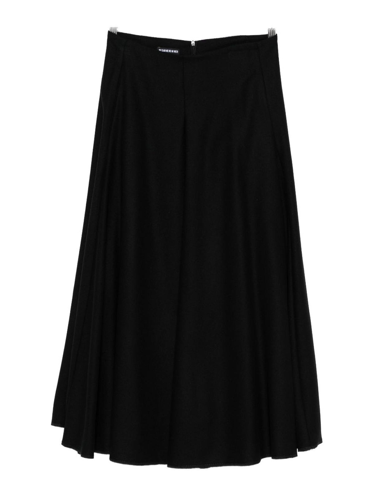 Cotton Midi Skirt