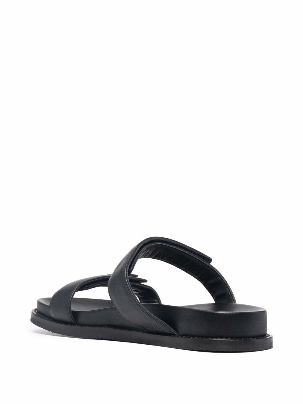 E 'Clat Leather Flat Sandals