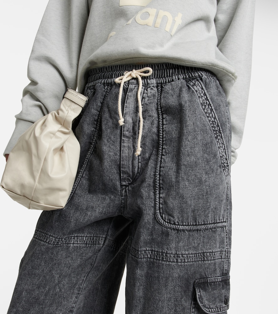 Viamao high-rise cotton pants