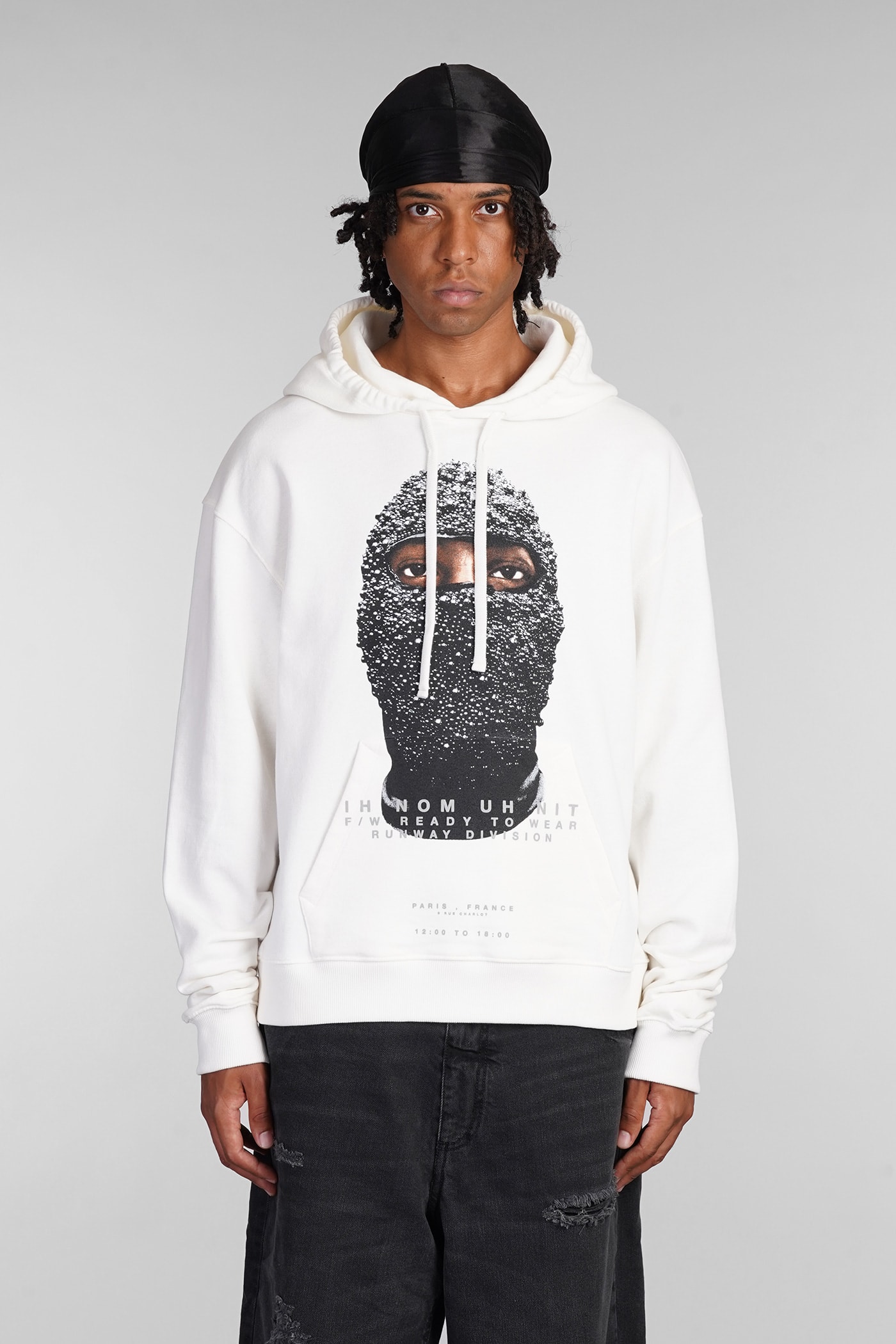 Future Mask hoodie - White