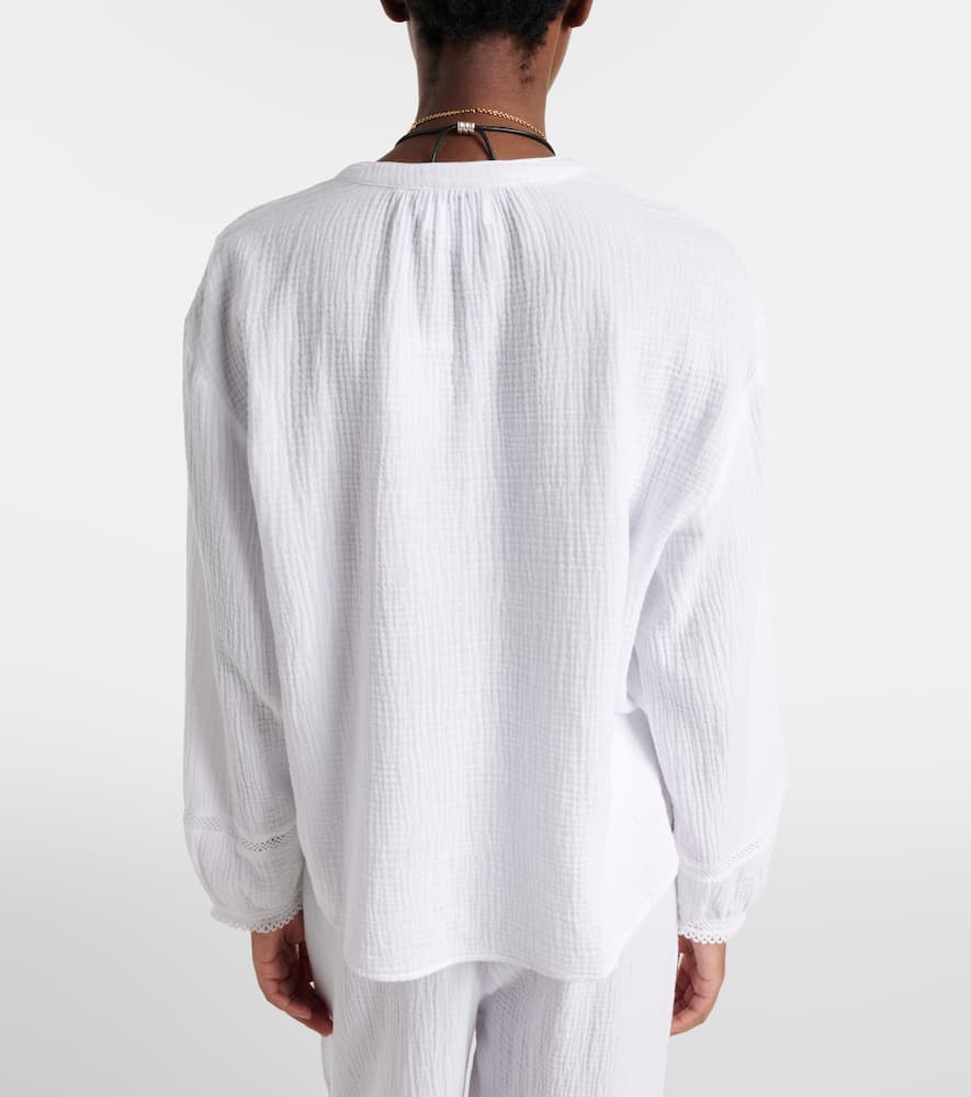 Taria cotton muslin shirt