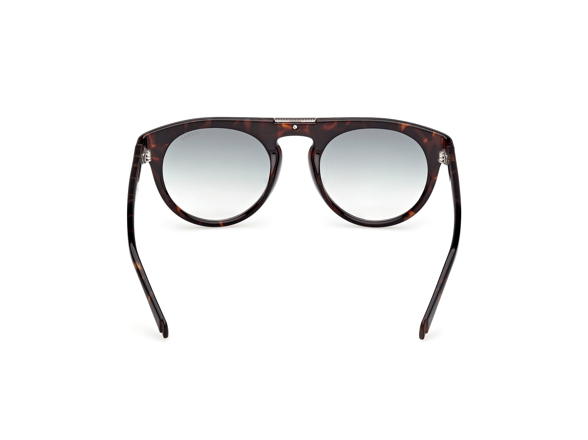 Guess Hombre Guess GU00275 52P Gafas de sol Inyectado la Habana Verde Redonda Norma