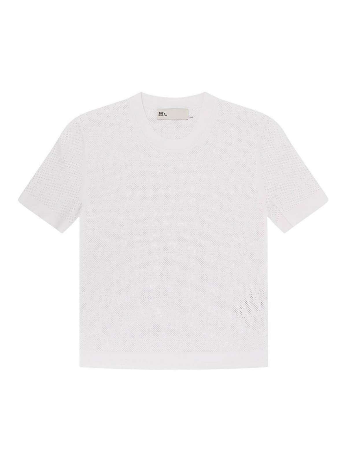 T-Shirt T Monogram Jacquard In Misto Viscosa
