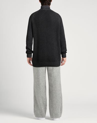 Man Sweater Black Size 46 Wool