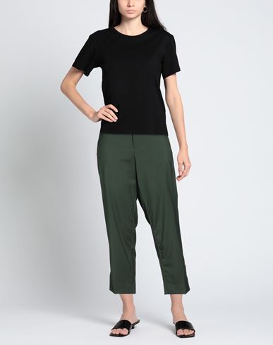 Briglia 1949 Woman Pants Dark green Size 10 Virgin Wool