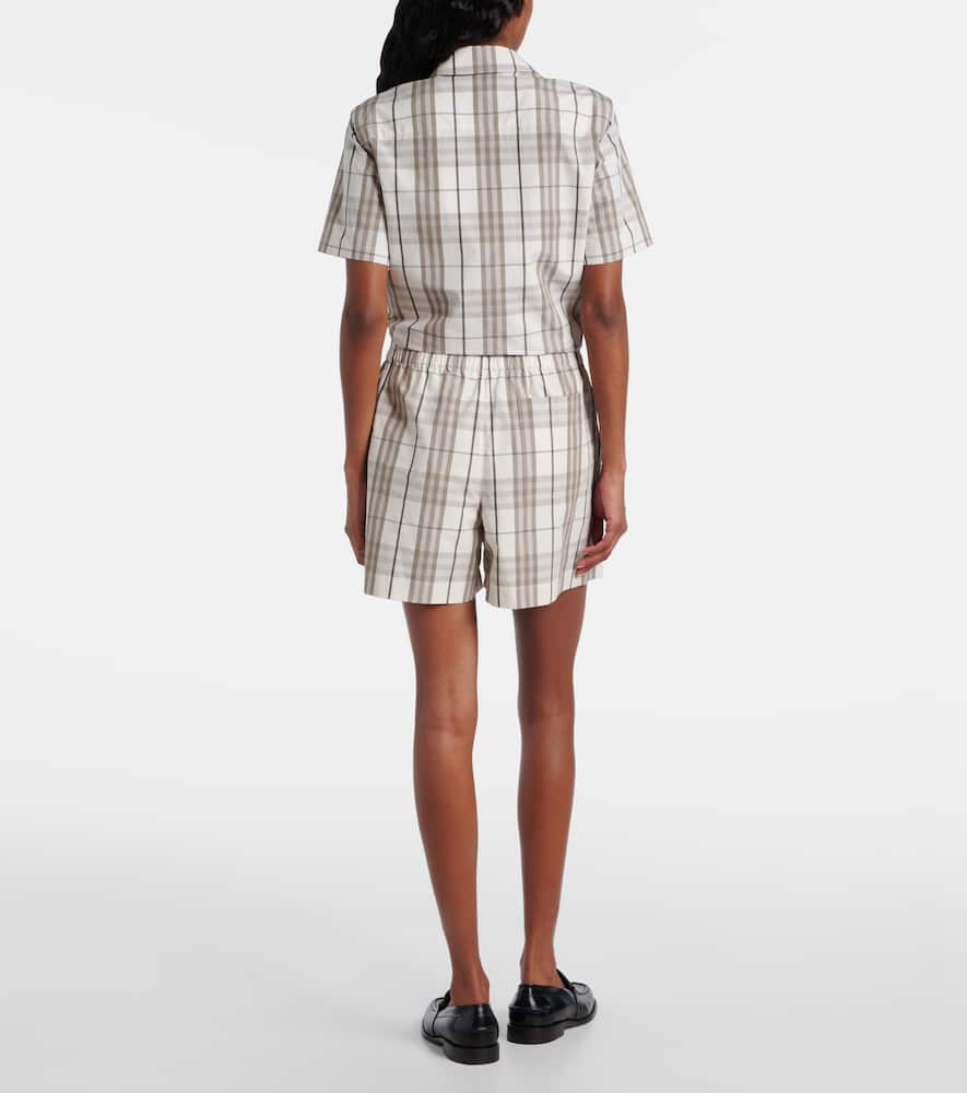 Check cotton shirt