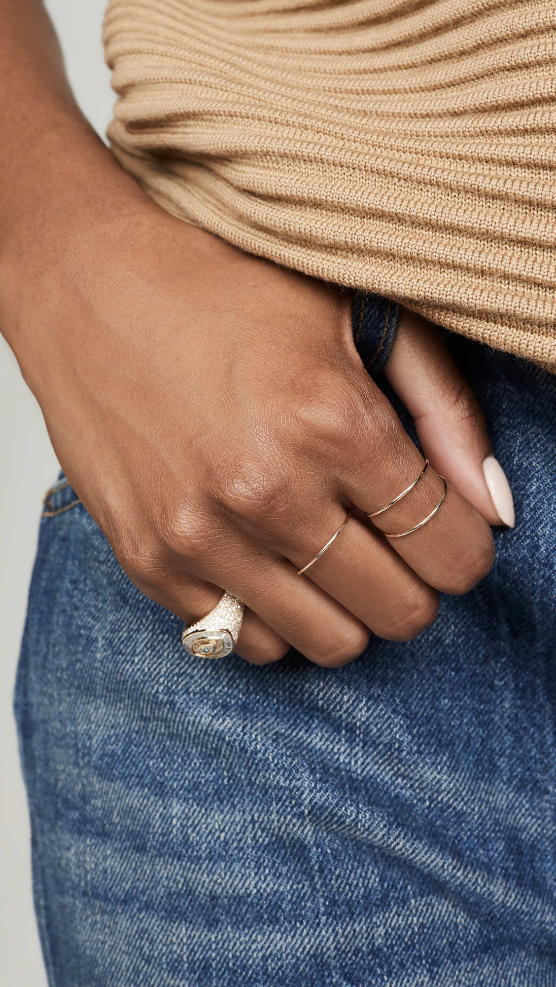 Ariel Gordon Jewelry 여성 14k Paper Thin Rings Gold