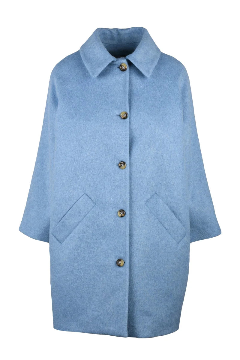 Coat - Light Blue