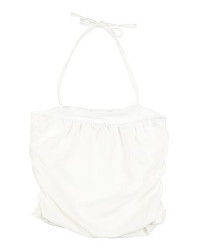 L:ú L:ú By Miss Grant Kid Girl Top Off white Size 14 Polyester, Elastane