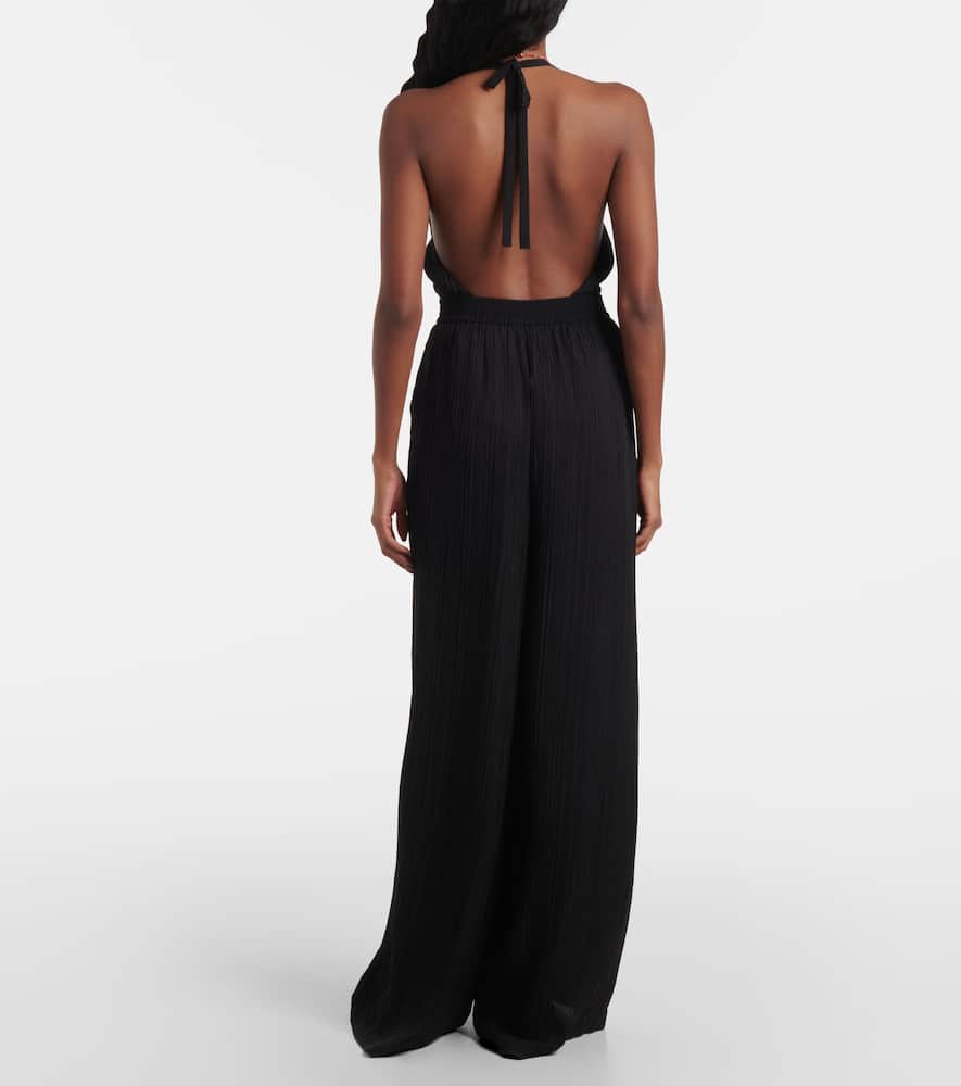 Mawn pleated wide-leg pants