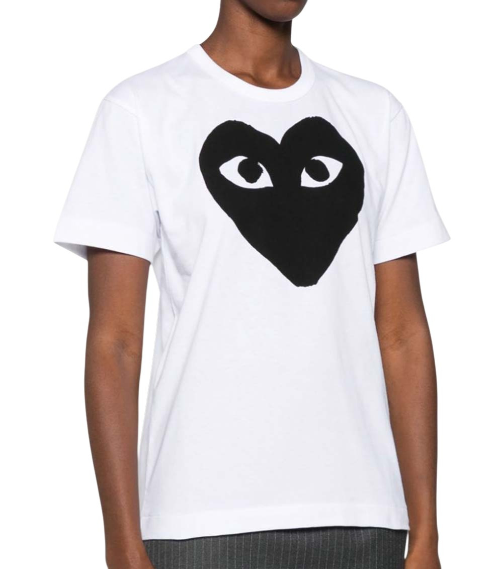 White Graphic Crew Neck T-Shirt
