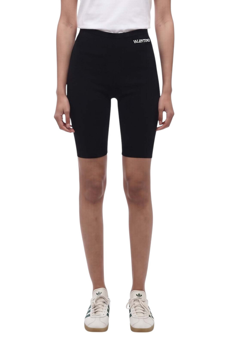 Black Logo Shorts
