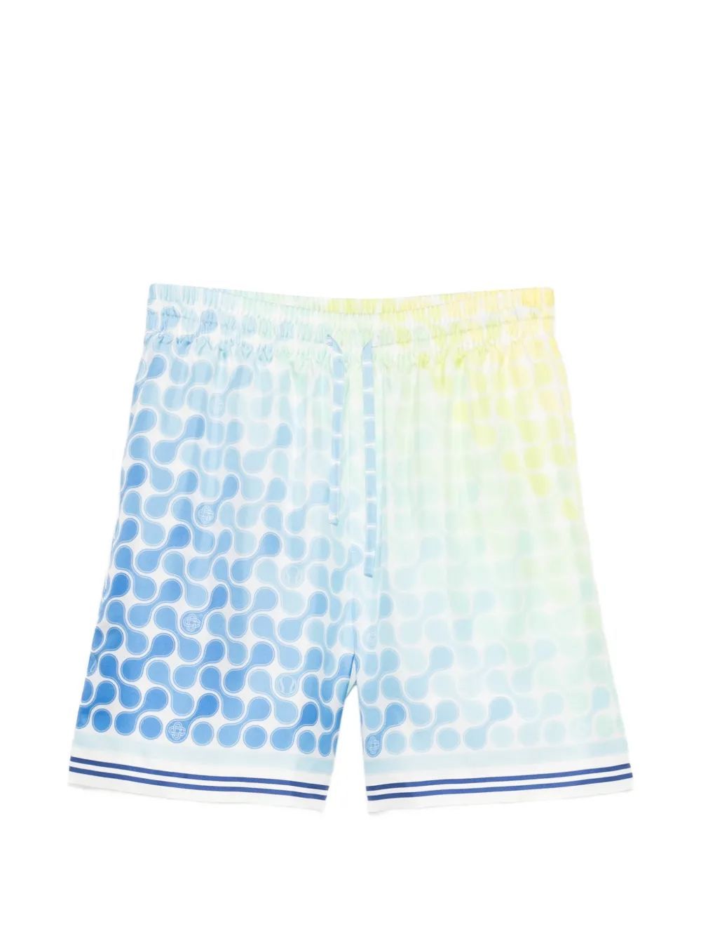 Silk Twill Casual Shorts for Men