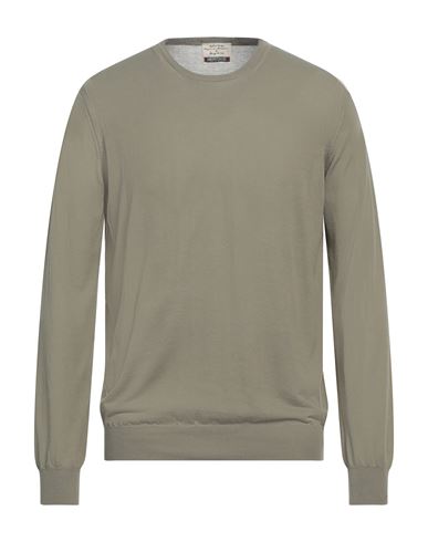 Heritage Man Sweater Military green Size 46 Cotton