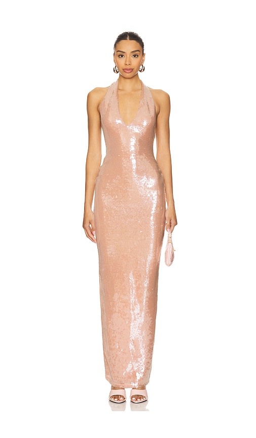Nookie Siren Gown in Pink. L also in