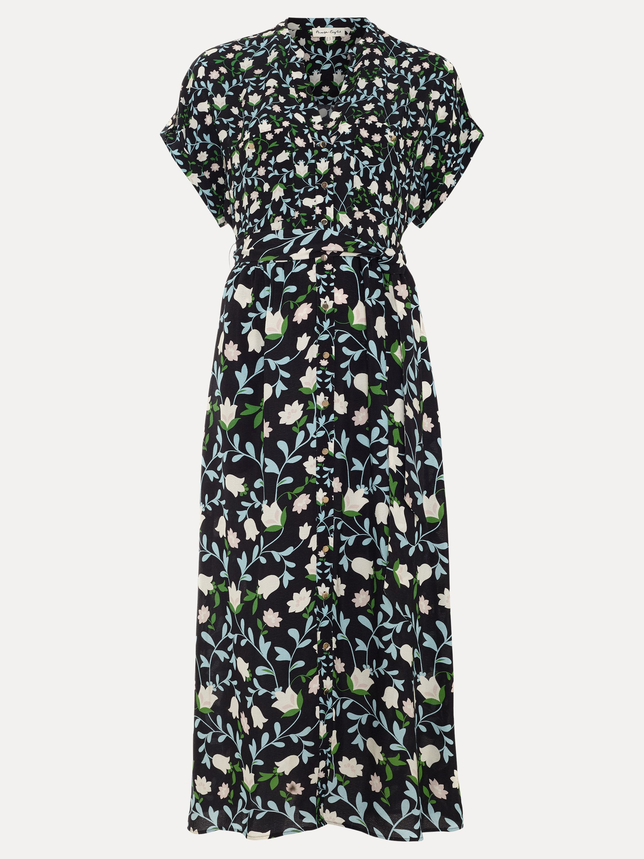 Phase Eight Women's Luisa Floral Dress in Black