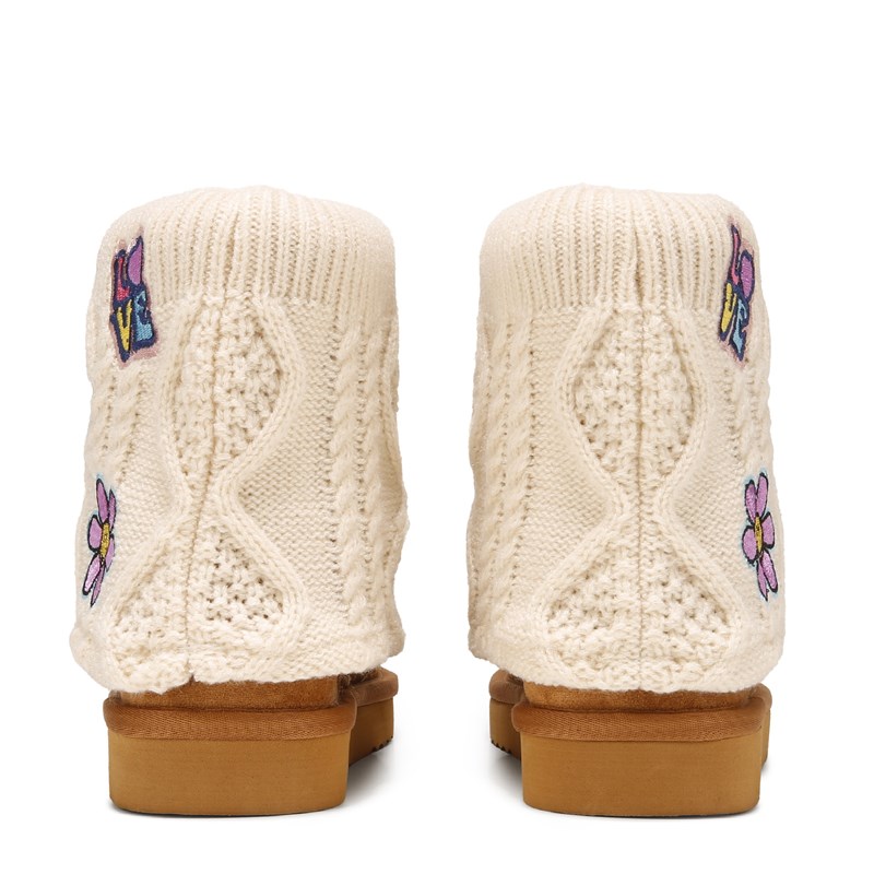 Kids' Jbently Sweater Boot Little/Big Kid Boots (Cognac)