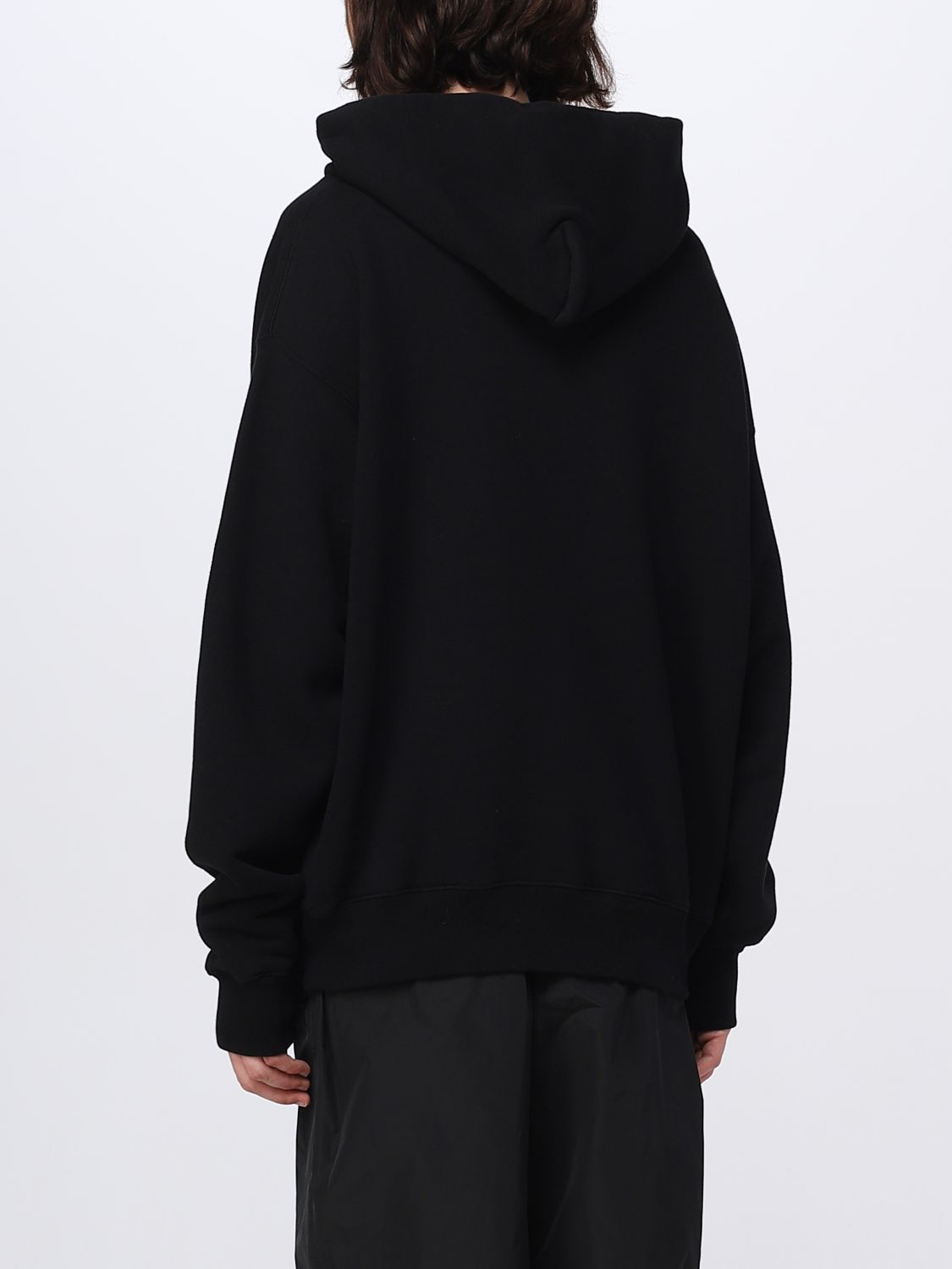 Sweatshirt Men color Black