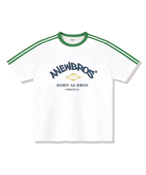 Bros Club Oversized Track Short Sleeve T-Shirt 4 Color