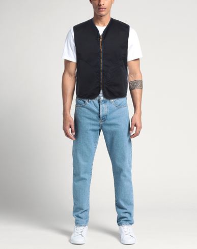 Man Vest Midnight blue Size M Cotton
