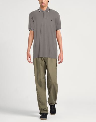 Man Polo shirt Grey Size XXL Organic cotton