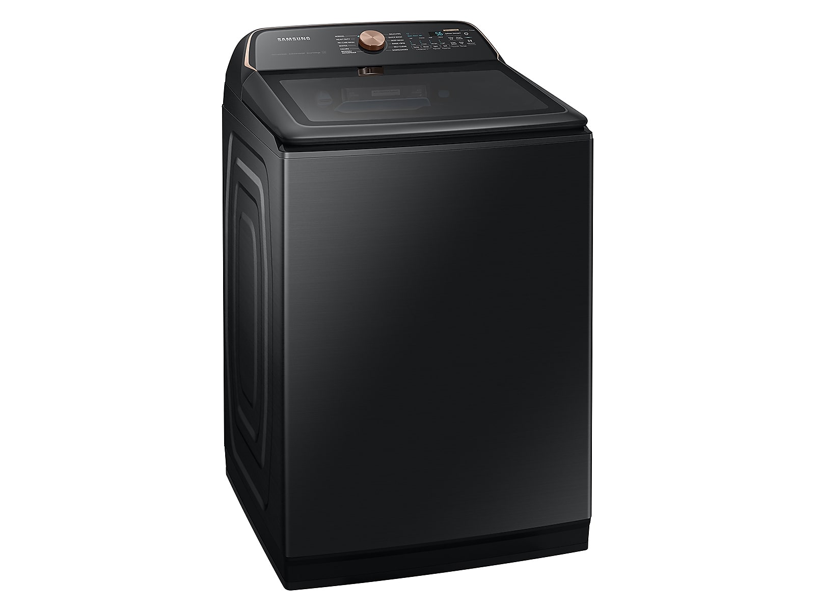 5.4 cu. ft. Extra-Large Capacity Smart Top Load Washer with Pet Care Solution and Auto Dispense System in Brushed Black(WA54CG7550AVA4)
