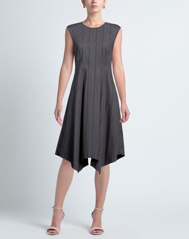 Woman Midi dress Steel grey