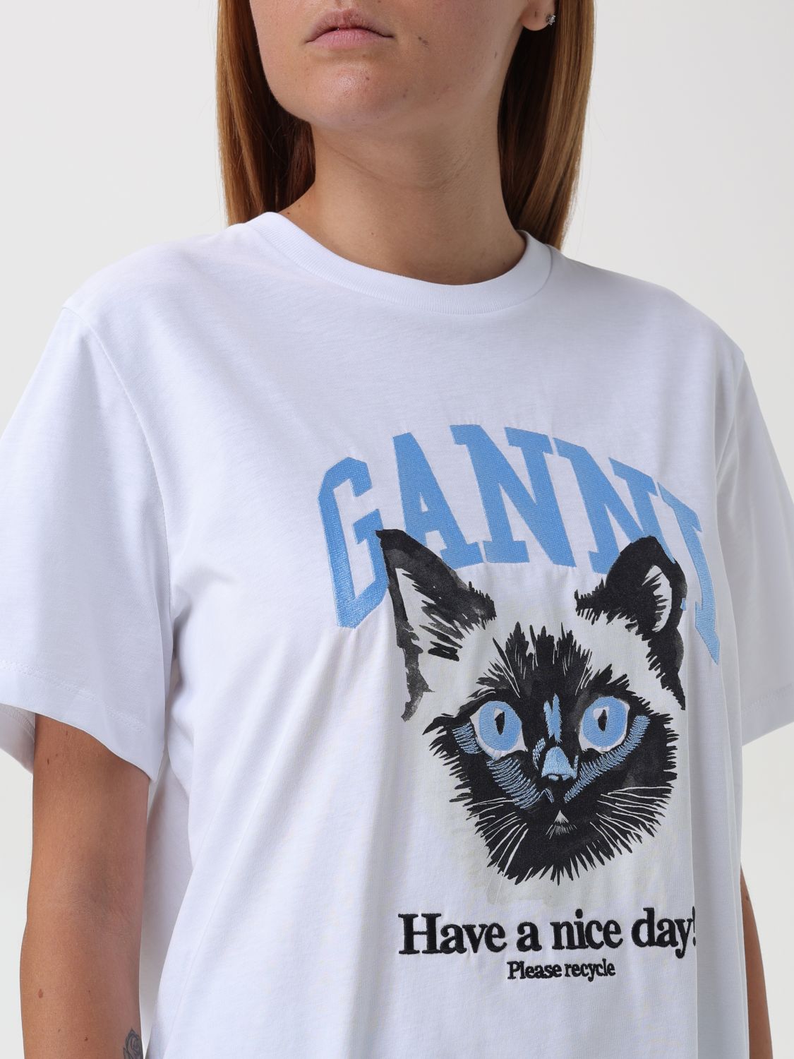 Graphic-print T-shirt - White
