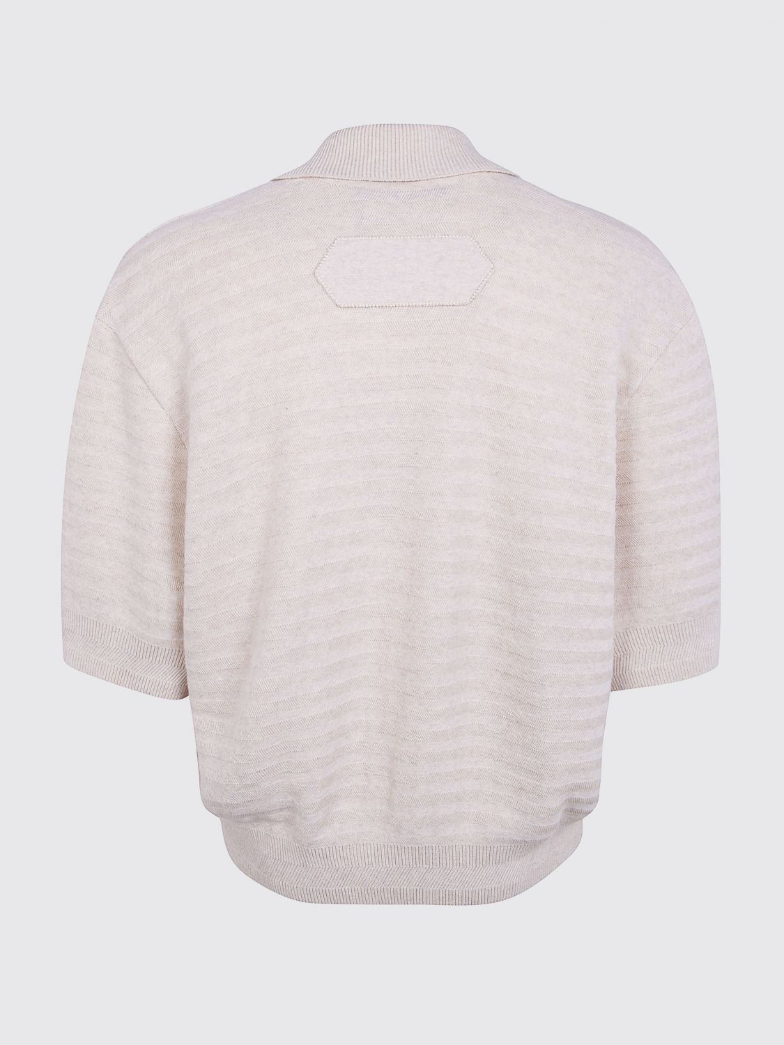 Polo Shirt Men color Beige