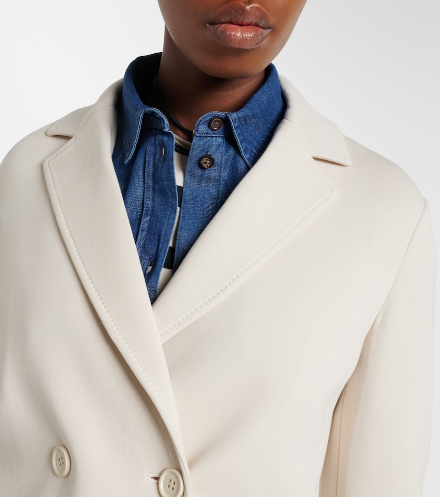 Badia cotton-blend jersey blazer