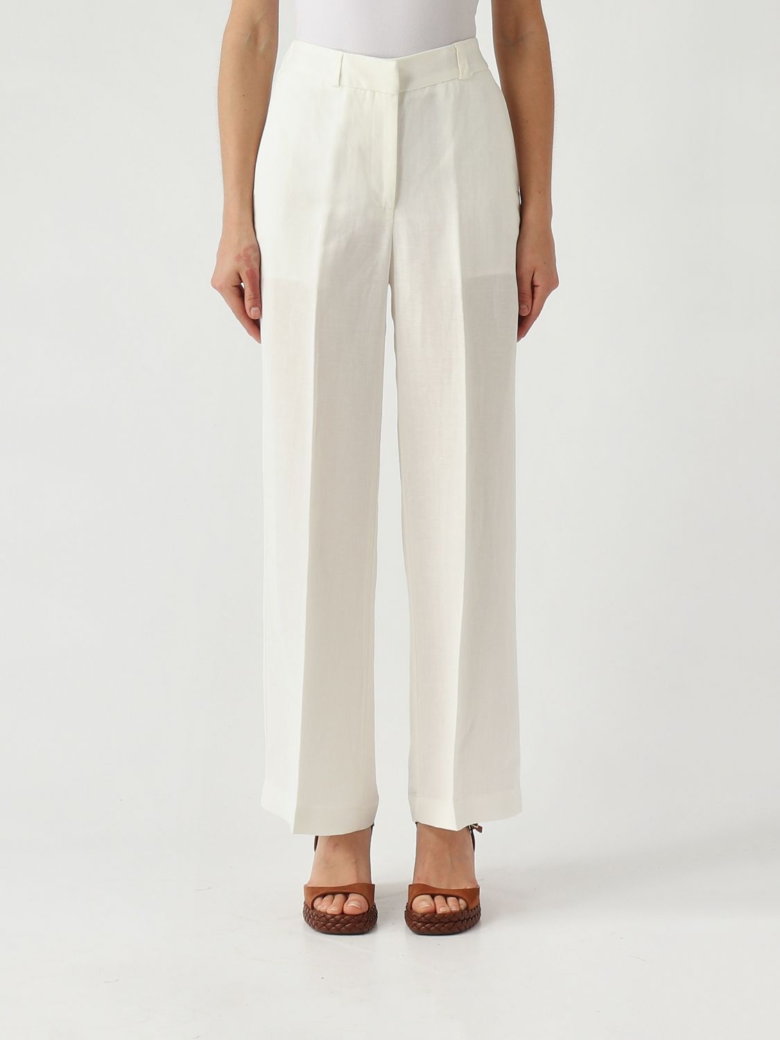 Pants Woman color Yellow