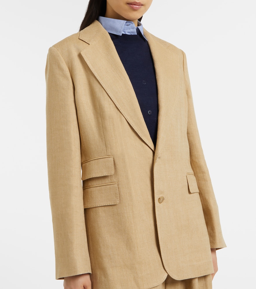 Russel silk and linen blazer