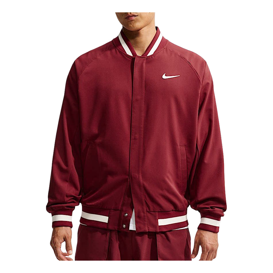 Court Slam x Jannik Sinner UV Dri-Fit Tennis Jacket Asia Sizing 'Tram Red'