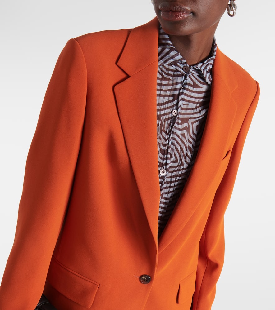 Crêpe blazer