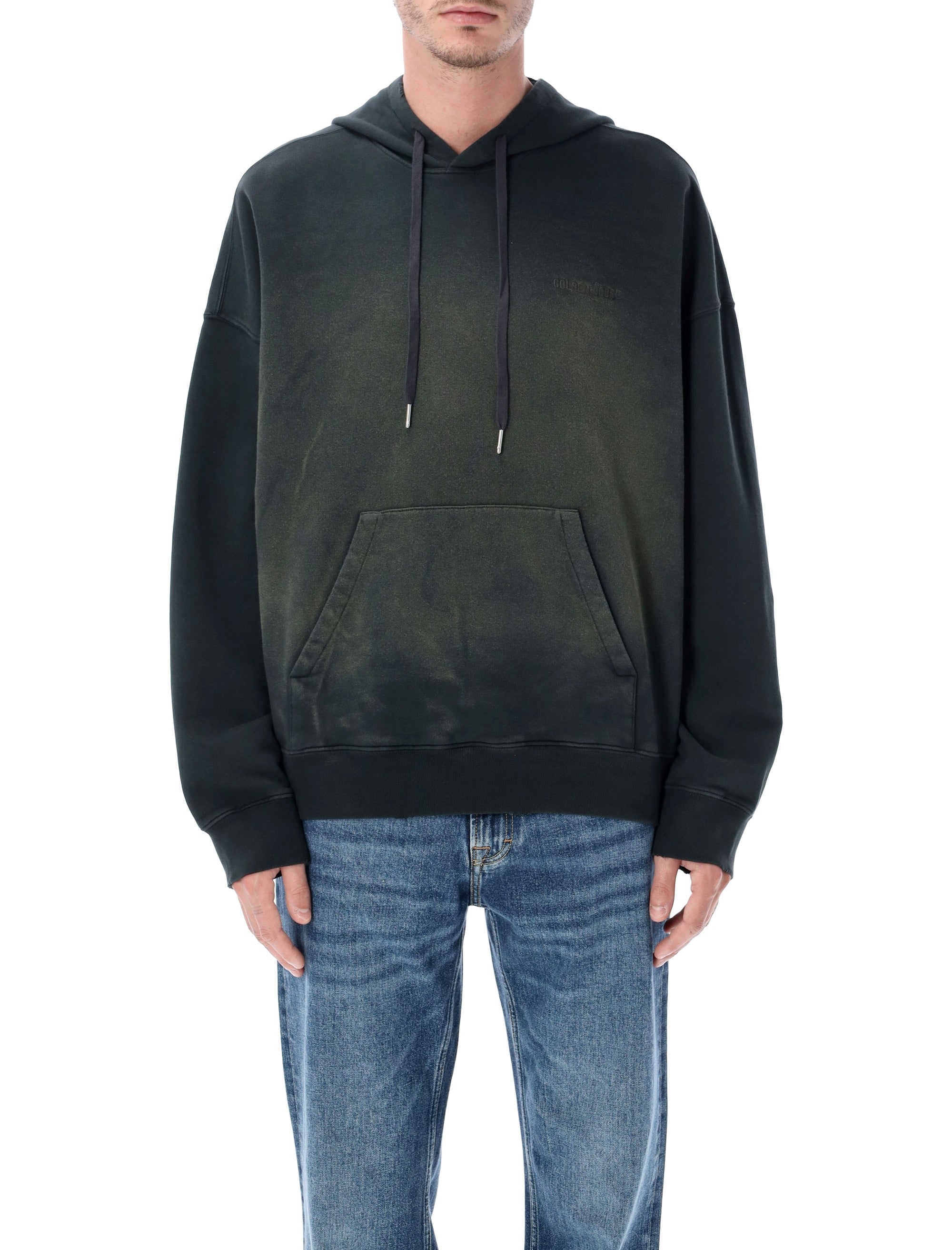Oversized Hoodie with Adjustable Drawstring - Size L