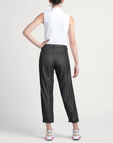Woman Pants Charcoal Size 8 Polyester, Viscose, Elastane