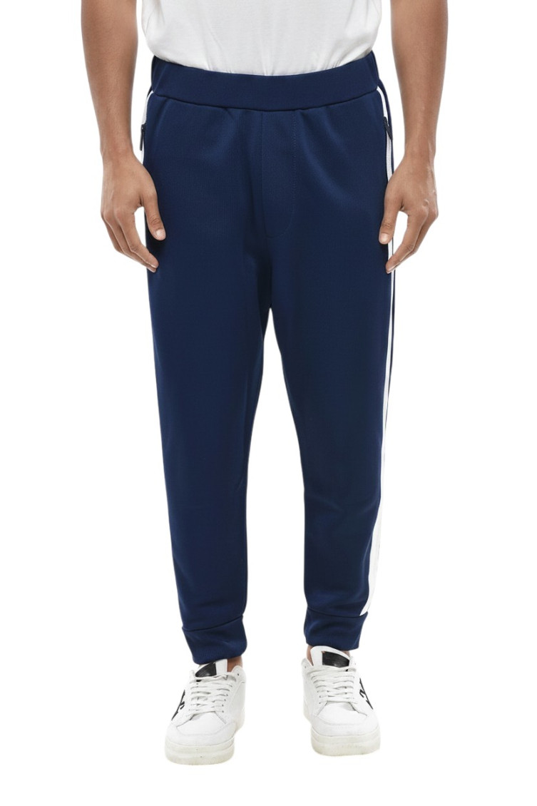 Blue Relaxed Joggers