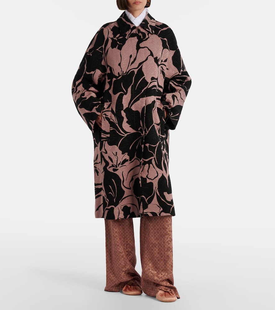 Floral coat