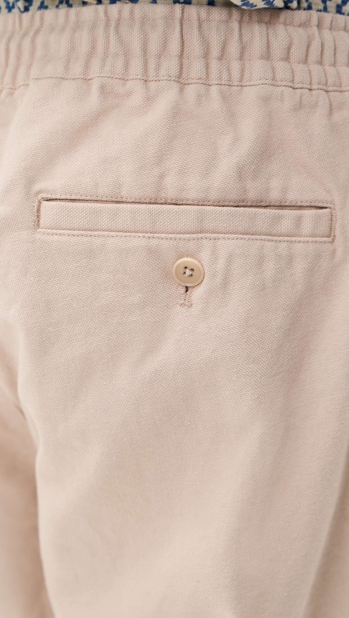 Panama Twill Trousers Sand