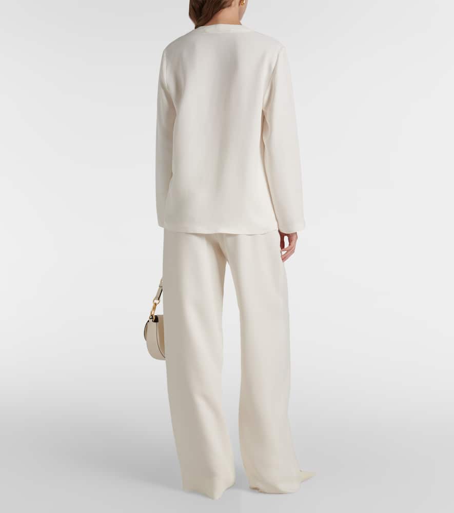 VGold silk top