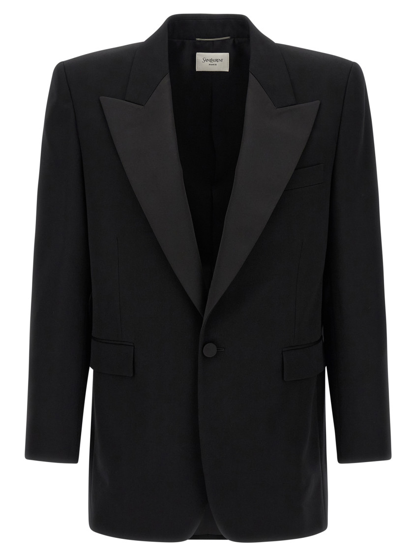 Black Wool Blazer